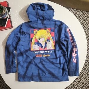 Vans x Pretty Guardian Sailor Moon Graphic Hoodie Tie Dye XL Limited Edition
